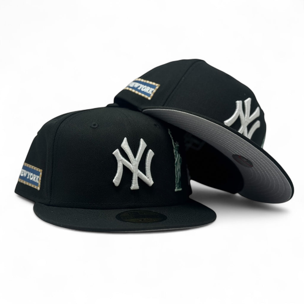 New York Yankees City Transit New Era Fitted Hats-Black