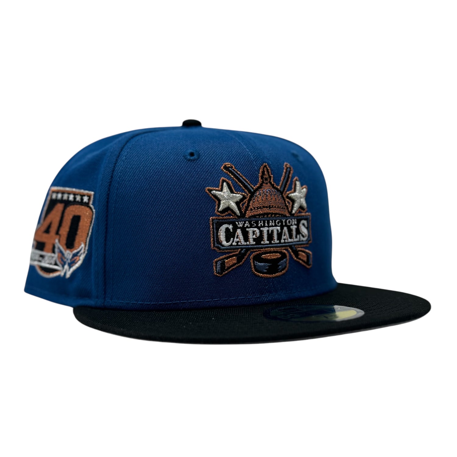 Washington Capitals 40th Anniversary New Era Fitted Hats