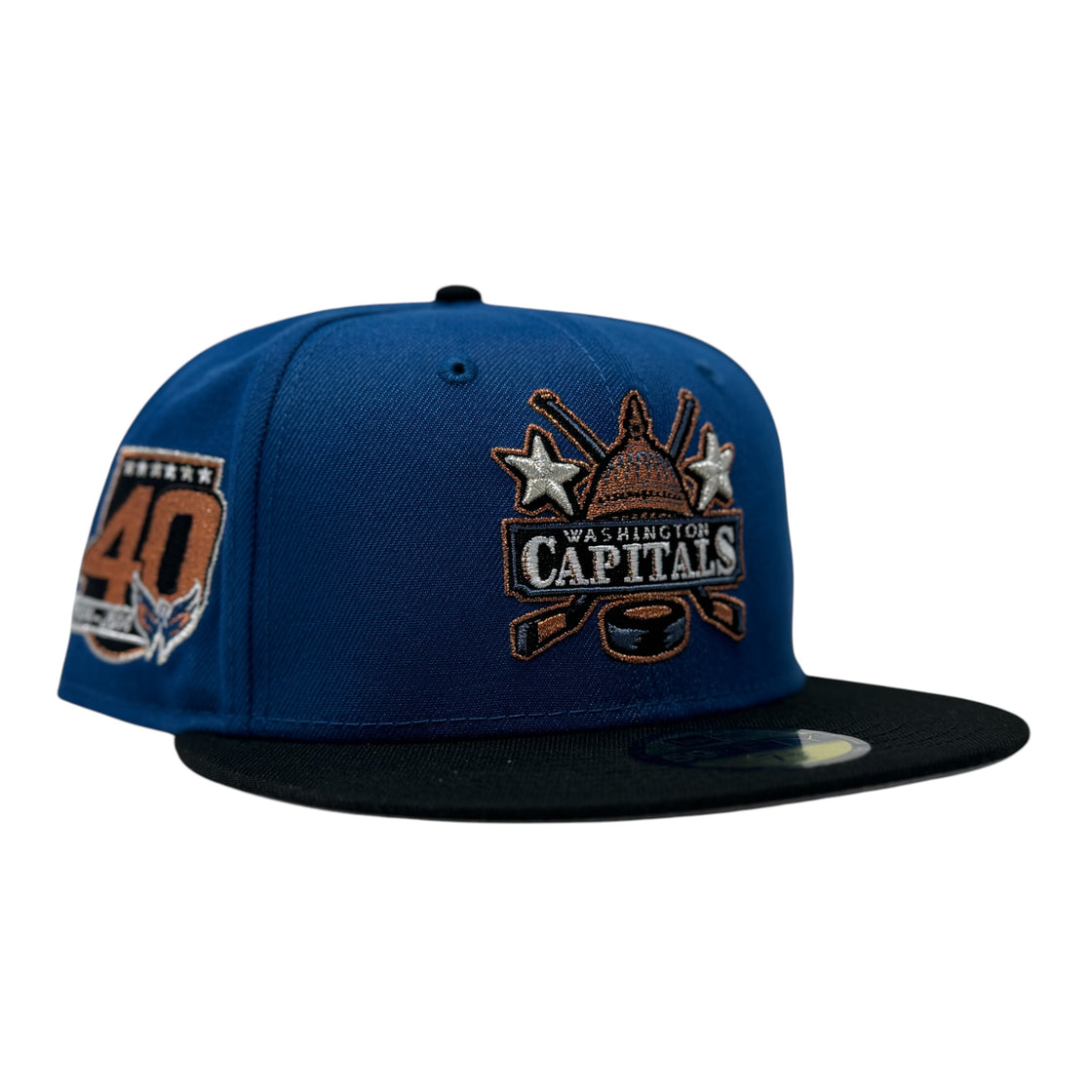 Washington Capitals 40th Anniversary New Era Fitted Hats