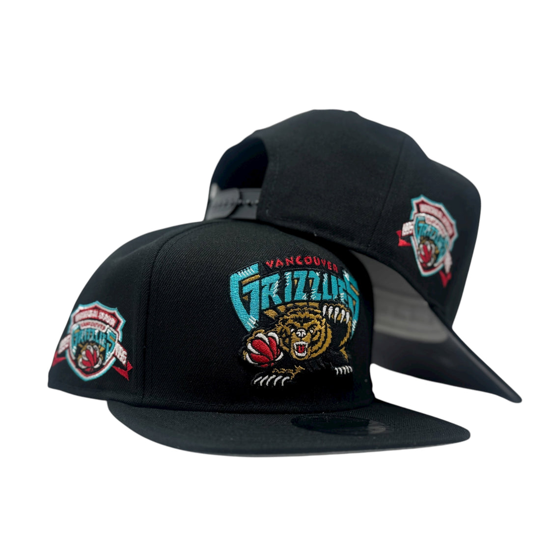 Vancouver Grizzlies Inaugural Season Hardwood Classic Snapback Hat