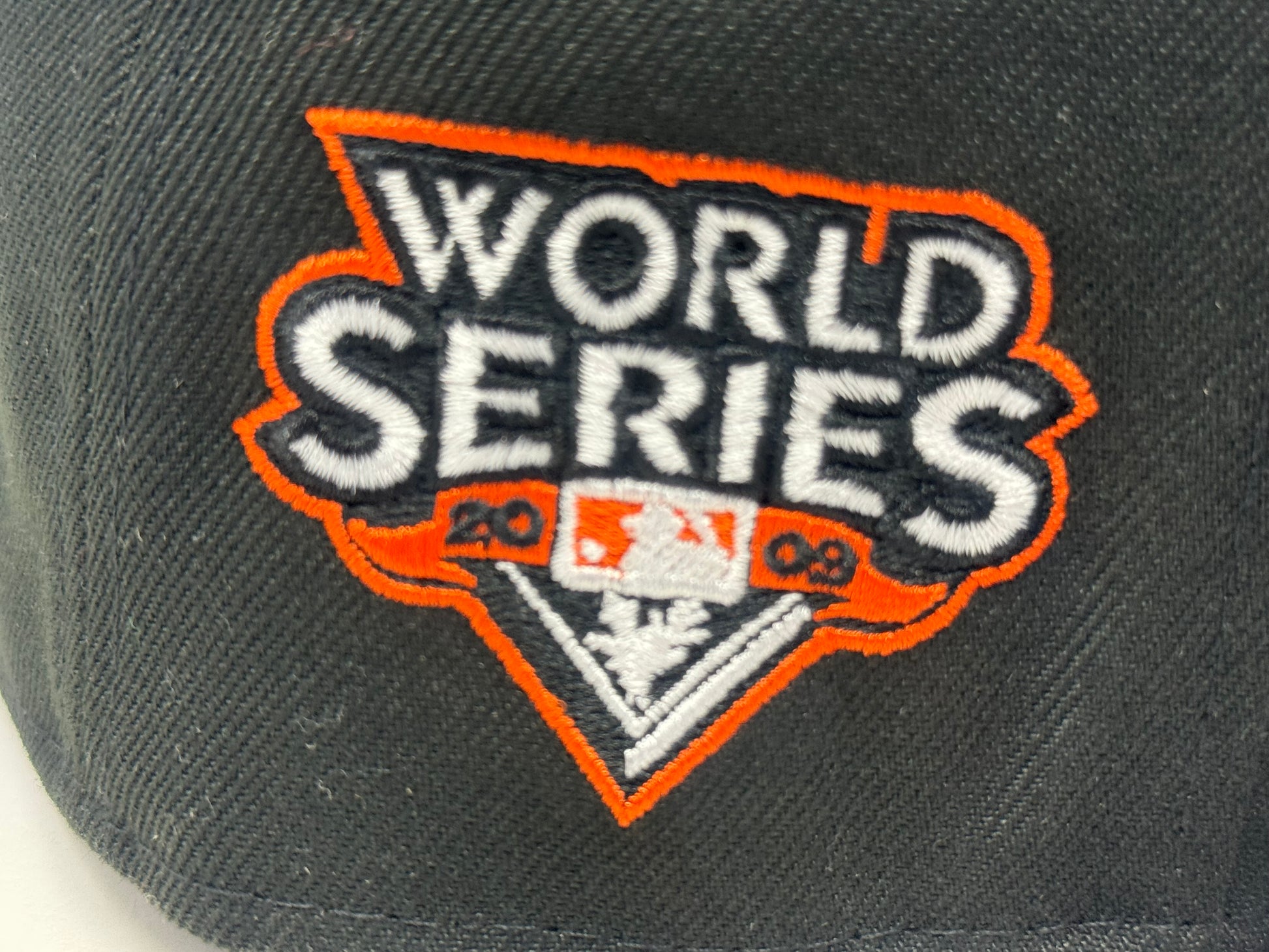 New York Yankees Empire State 2009 World Series Hats-Black Orange