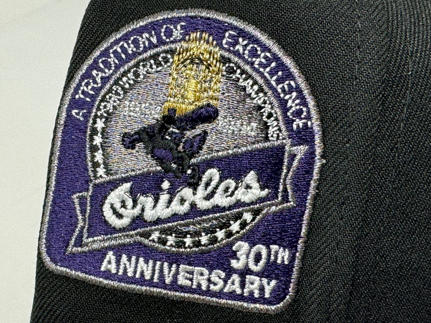 Baltimore Orioles 30th Anniversary "Eggplant Collection" 5950 New Era Fitted Hat