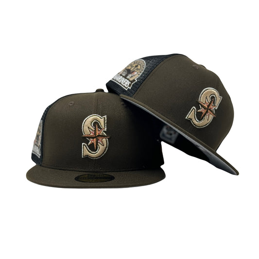 Seattle Mariners 30th Anniversary Walnut Trucker 5950 New Era Fitted Hat