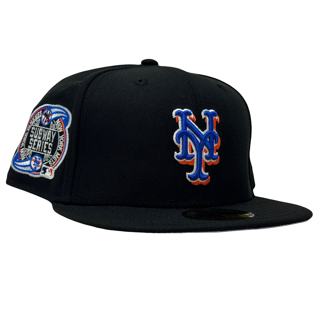 New York Mets Subway Series Black 59Fifty New Era Fitted Hat