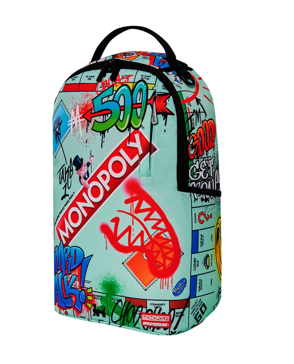 Sprayground Monopoly Do Not Pass Go DLXSR Backpack