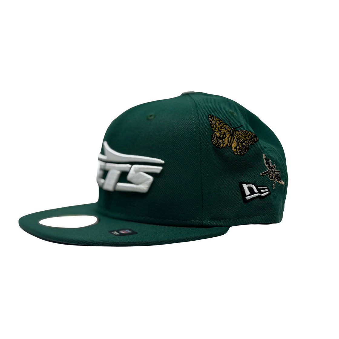 New York Jets Butterfly Garden New Era NFL Fitted Hats