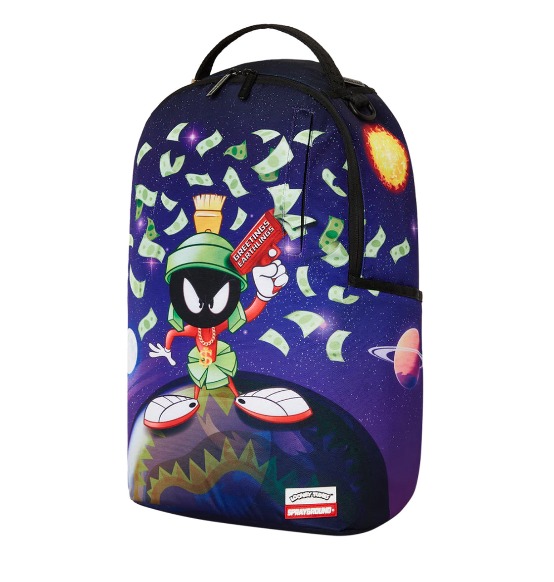 Sprayground Marvin Makin it Float DLXSR Backpack