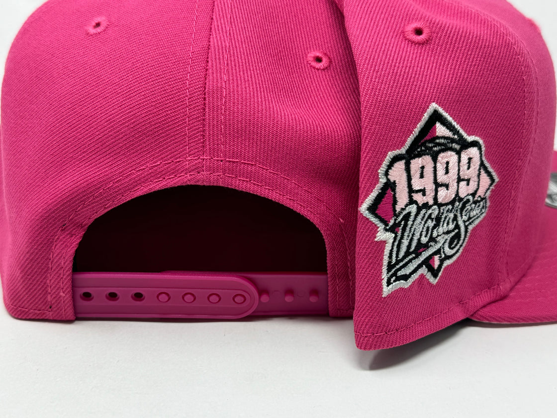 New York Yankees 1999 World Series Hot Pink New Era Snapback Hat