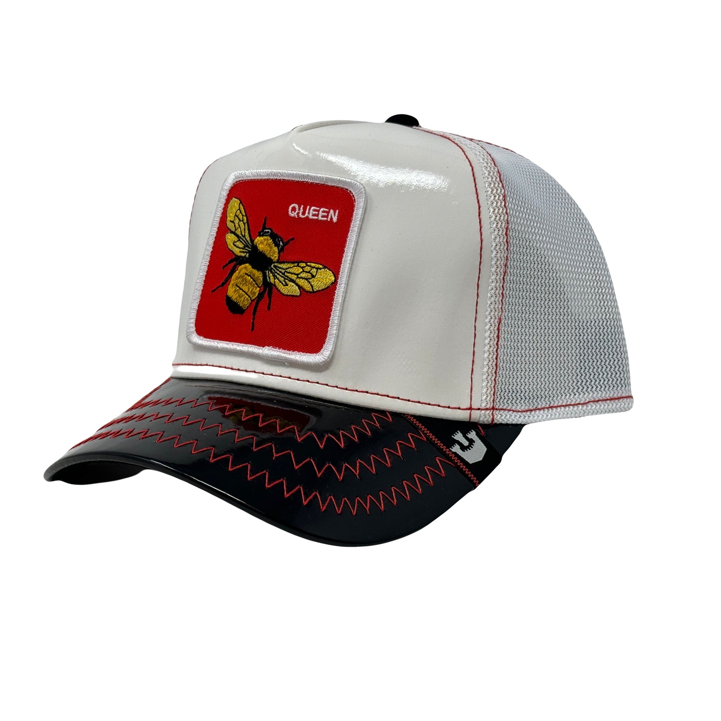 Goorin Bros. Queen Bee Patent Leather The Farm Trucker Hat