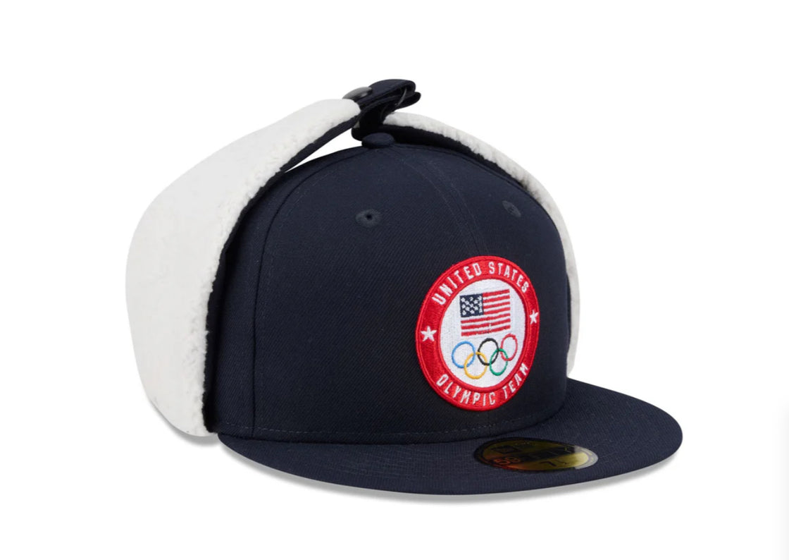 Team USA 2026 Winter Olympics Dog Ear 59FIFTY Fitted