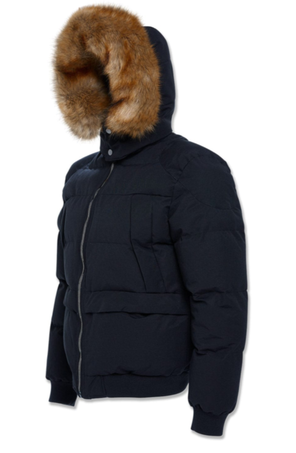 Jordan Craig Cross Bay Bomber Jacket Black
