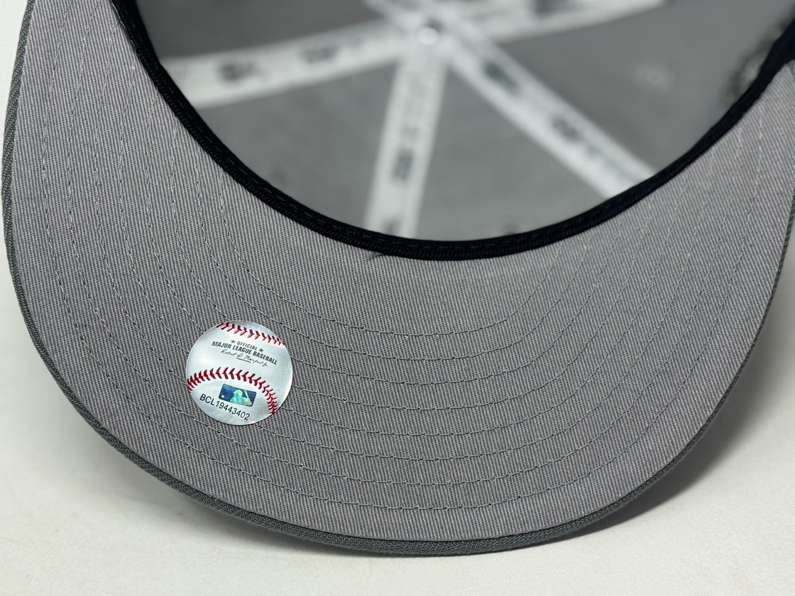 Toronto Blue Jays 1993 World Series Fitted Hats-Light Gray