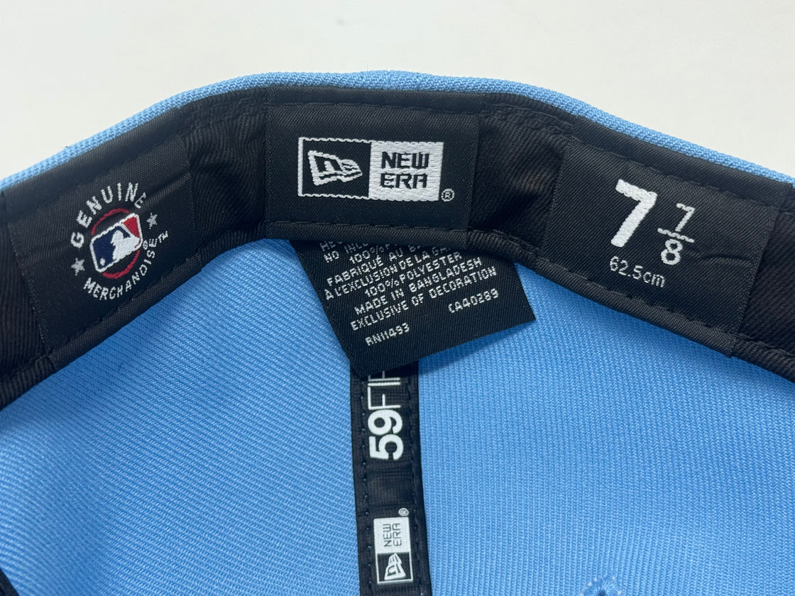 Washington Nationals 20th anniversary pink Brim New Era Fitted Hat