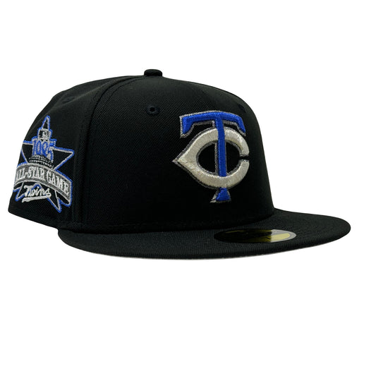 Minnesota Twins 1985 All Star Game Black 59Fifty New Era Fitted Hat