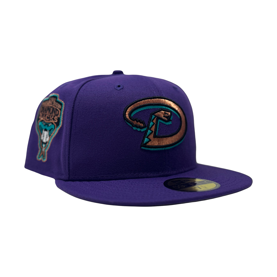 Arizona Diamondbacks 1998 Inaugural Season Light Purple Fitted Hats