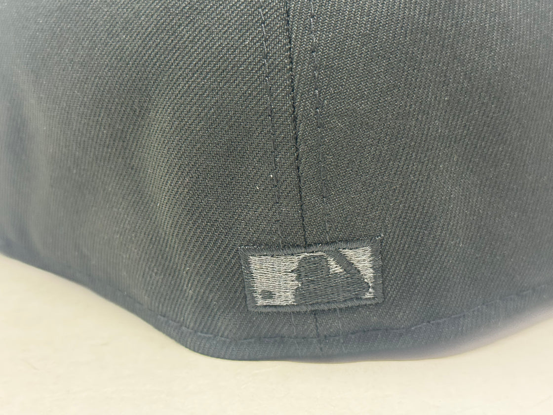 Brooklyn Dodgers Jackie Robinson New Era Fitted Hat-Black