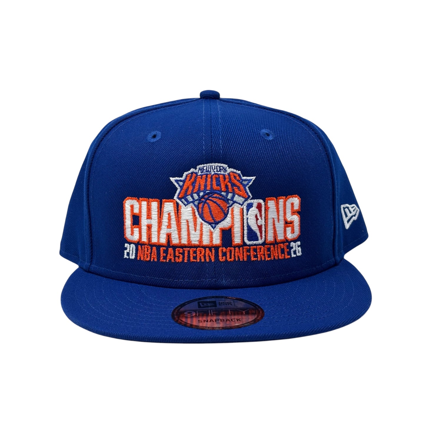 New York Knicks 2026 NBA Eastern Conference Champions Snapback Hat