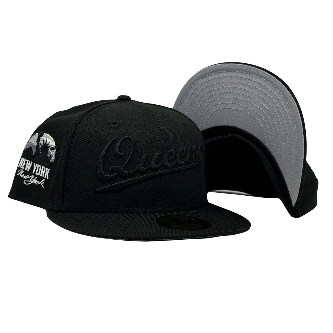 Queens New York Statue of Liberty Black 59Fifty New Era Fitted Hat