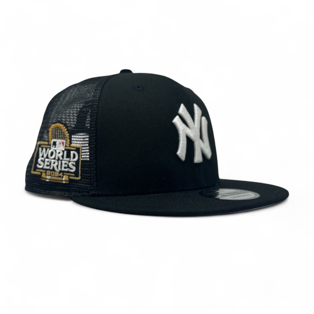 New York Yankees 2024 World Series Trucker Snapback-Black