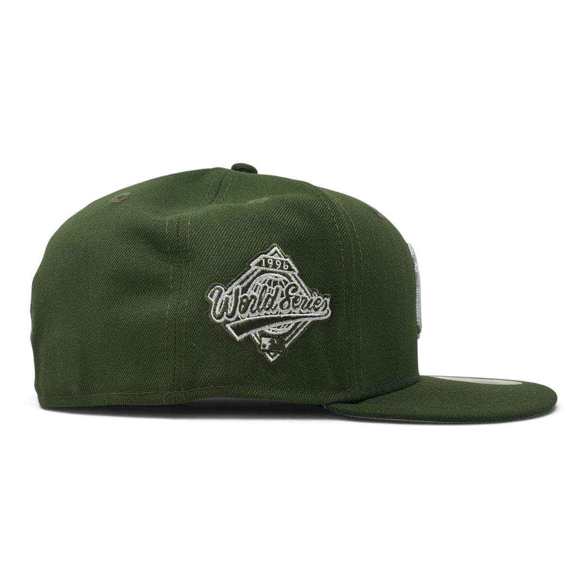 New York Yankees 1996 World Series 59Fifty New Era Fitted Hat-Rifle Green