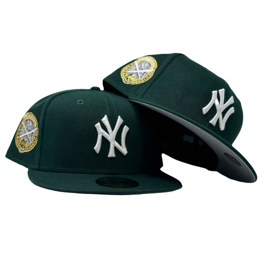 New York Yankees 1938 World Series Dark Green Fitted Hats