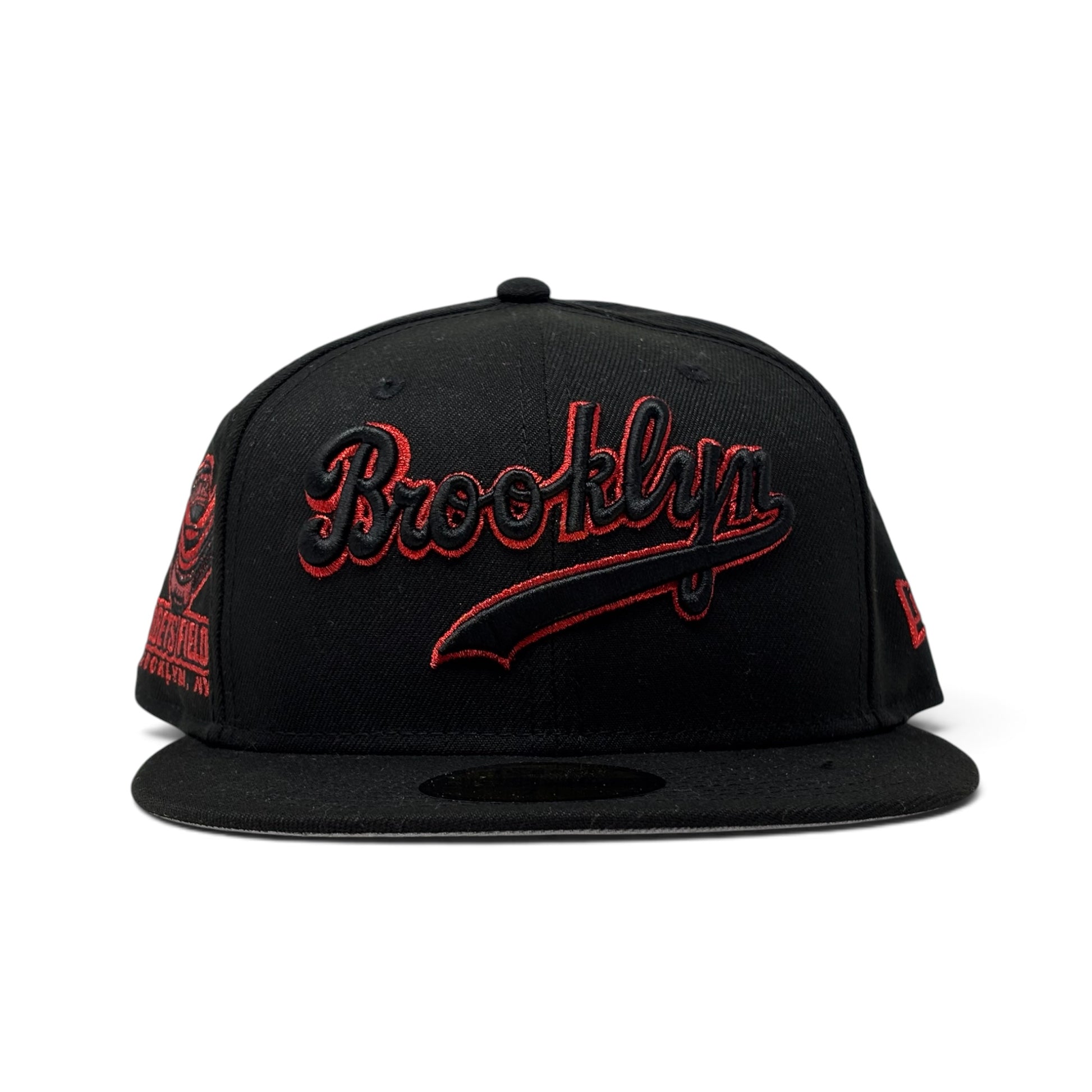 Brooklyn Dodgers Ebbets Field "Cherry Pack" New Era Fitted Hat-Black