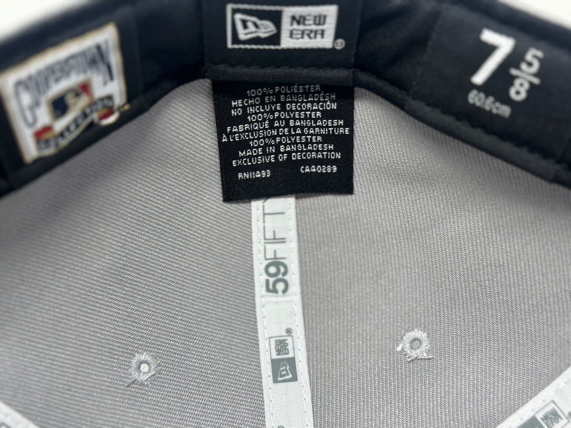 New York Yankees 1951 World Series Fitted Hat-Light Gray