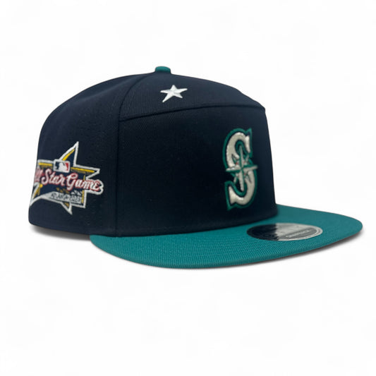 Seattle Mariners 2025 All Star Game Split Panel on Field Snapback Hats