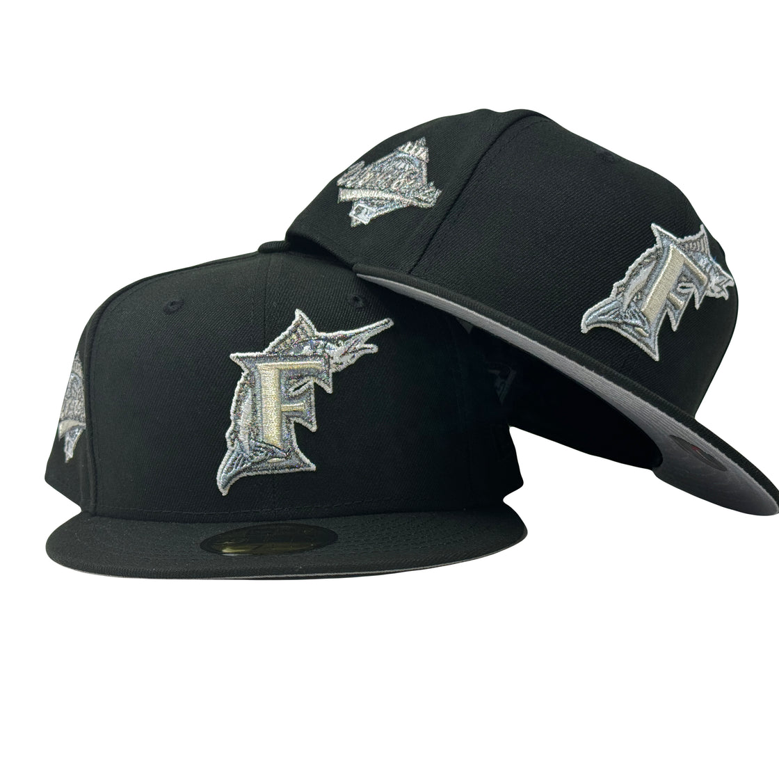Florida Marlins 1997 World Series Metallic Pack 59Fifty New Era Fitted Hat