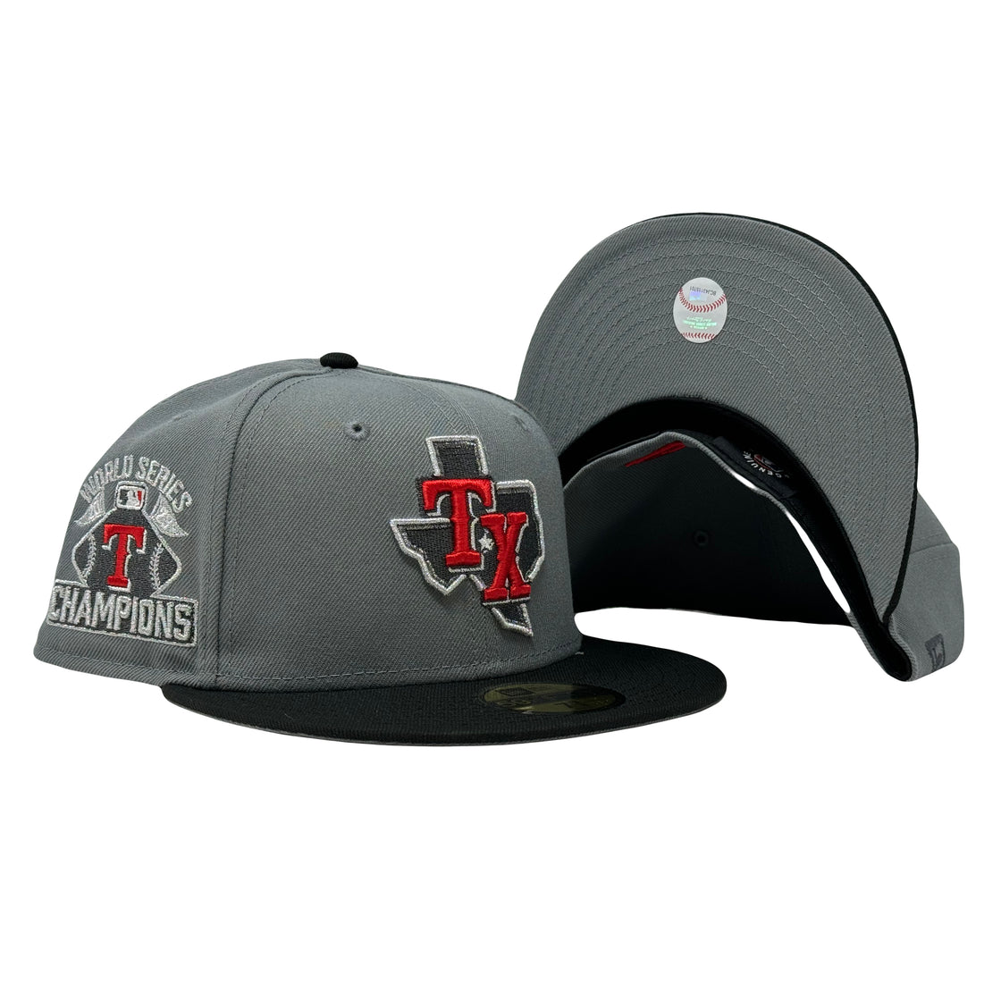 Texas Rangers 2023 World Series Champions 59Fifty New Era Fitted Hat