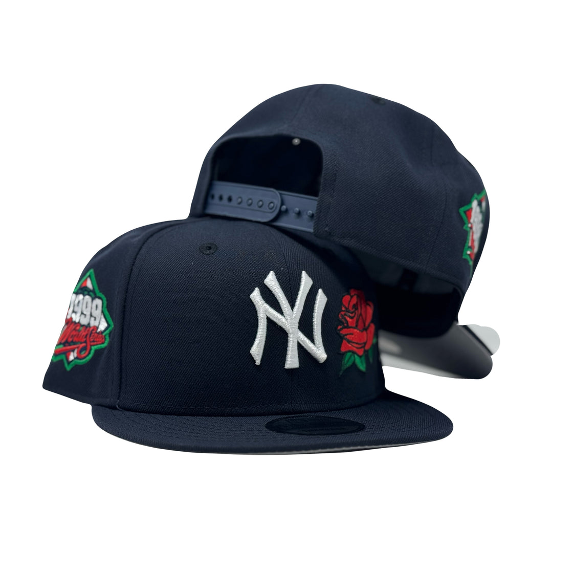 New York Yankees 1999 World Series Flower Pack Navy Blue 9Forty Hats