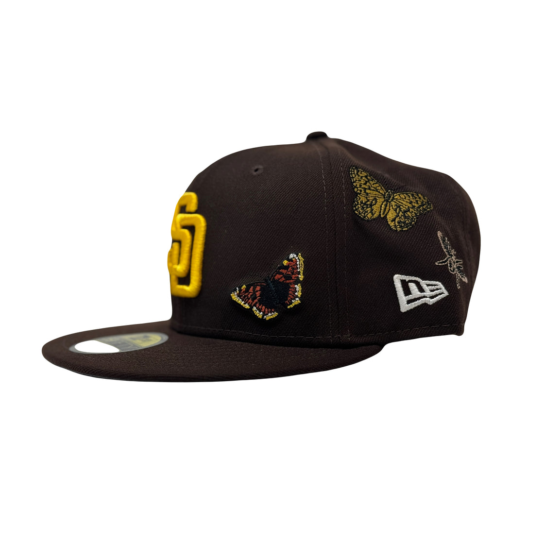 San Diego Padres Butterfly Garden New Era Fitted Hats-Sports World NY