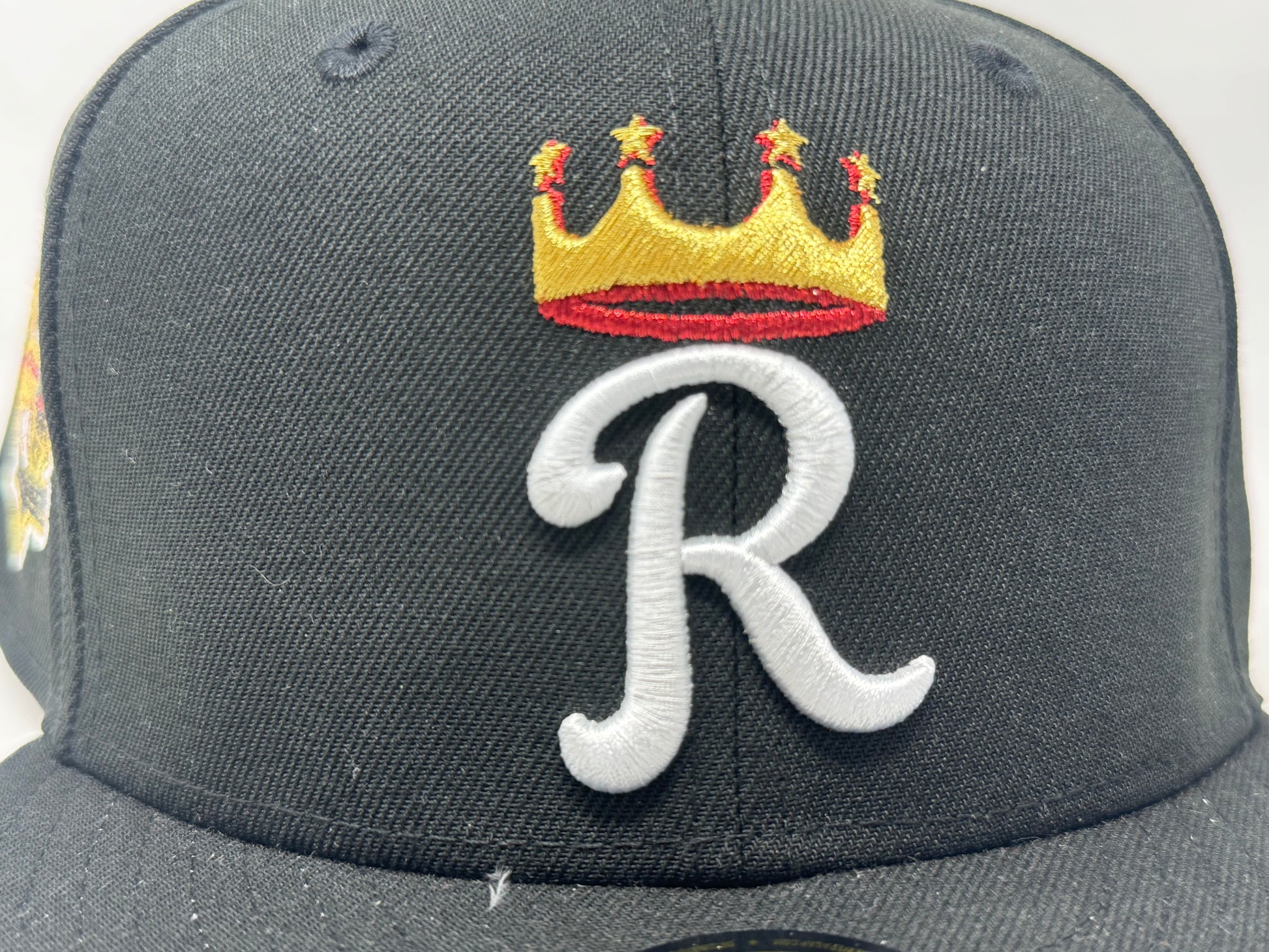 Kansas City Royals 100th Anniversary New Era Fitted Hats-Black Red