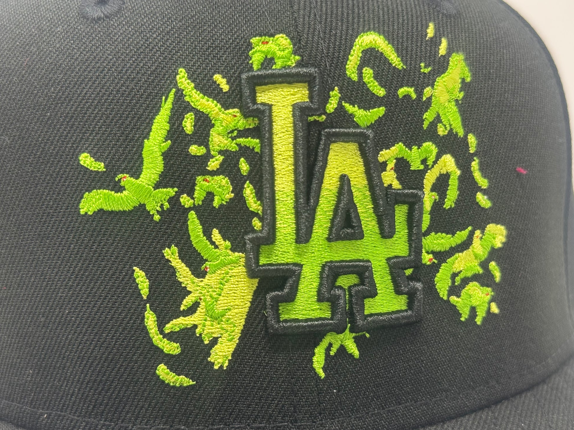 Los Angeles Dodgers "Halloween Pack" Snapback Hats-Black Green