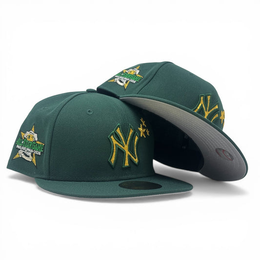 New York Yankees 2026 All Star Game "Star Pack" Gray Brim Fitted Hats-Green