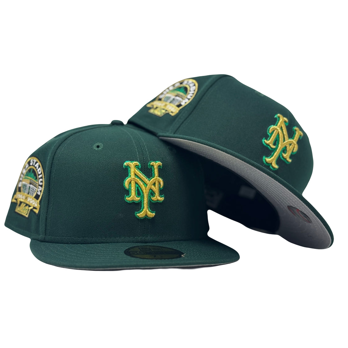 New York Mets Shea Stadium Dark Green New Era Fitted Hats