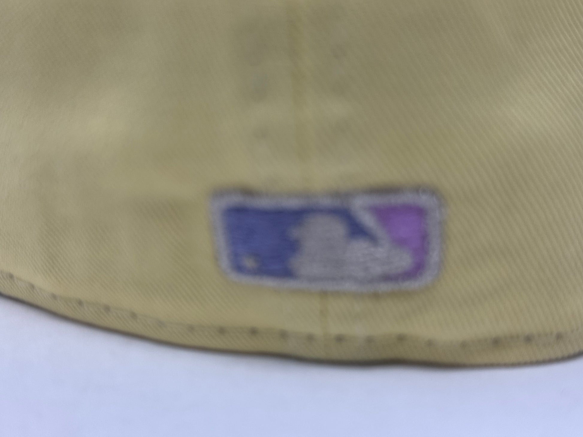 Colorado Rockies Soft Yellow Lavender Brim 59Fifty Fitted Hat