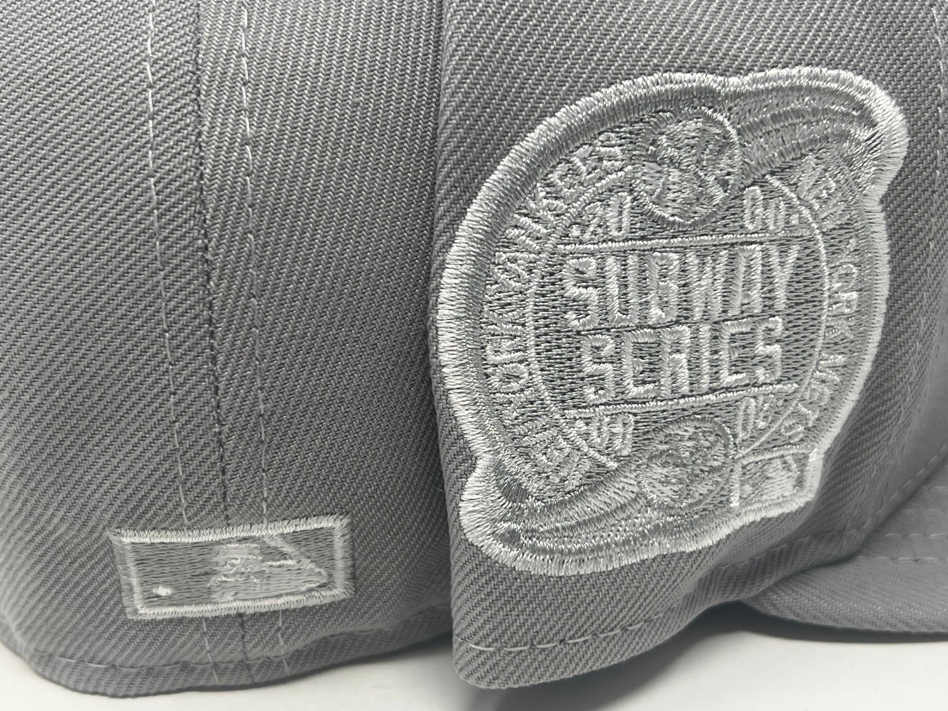 New York Yankees Subway Series Light Gray New Era Fitted Hat