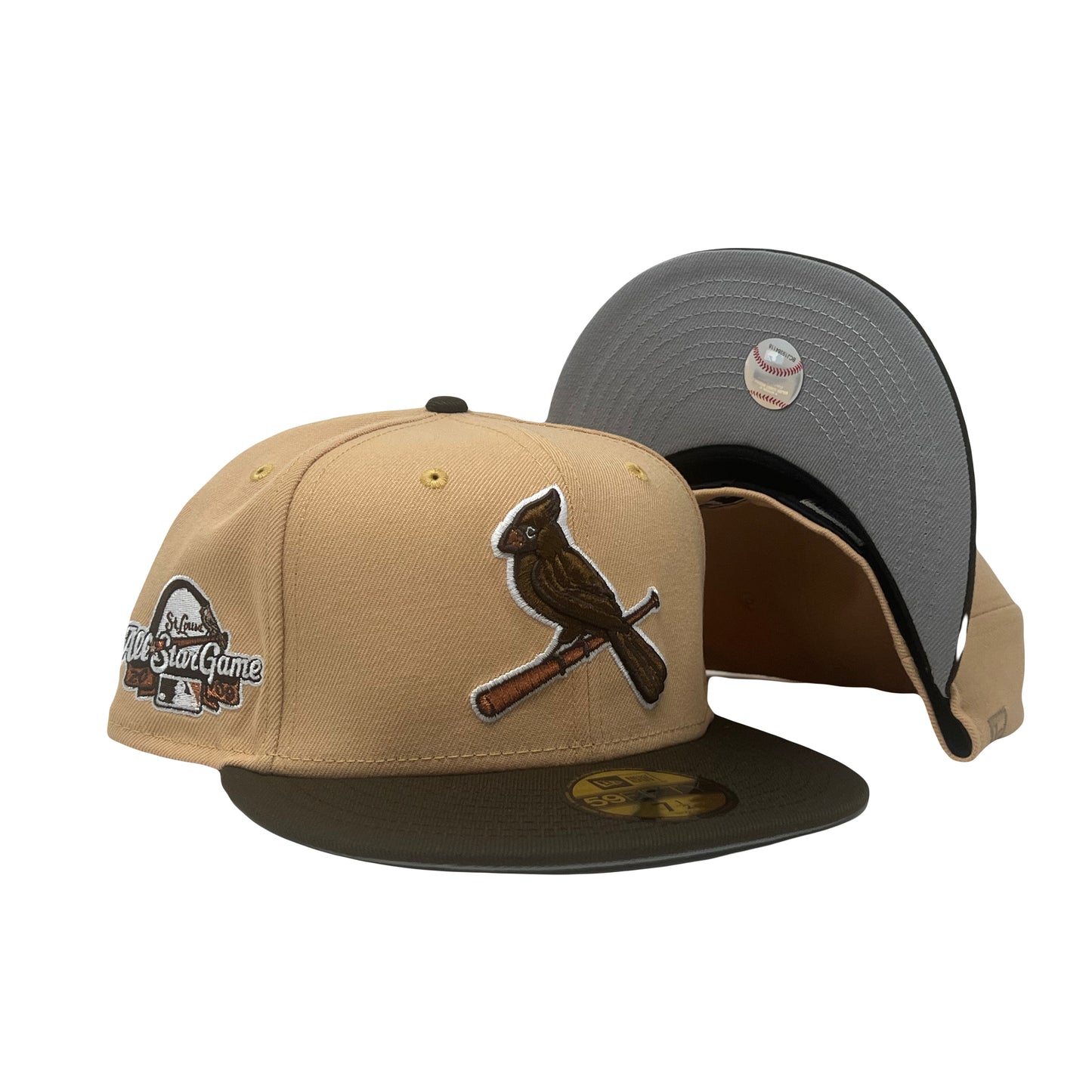 St. Louis Cardinals 2011 World Series Butter Pecan Brown 5950 New Era Fitted Hat