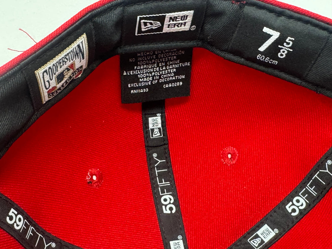 Toronto Blue Jays 1993 World Series Fitted Hats-Red