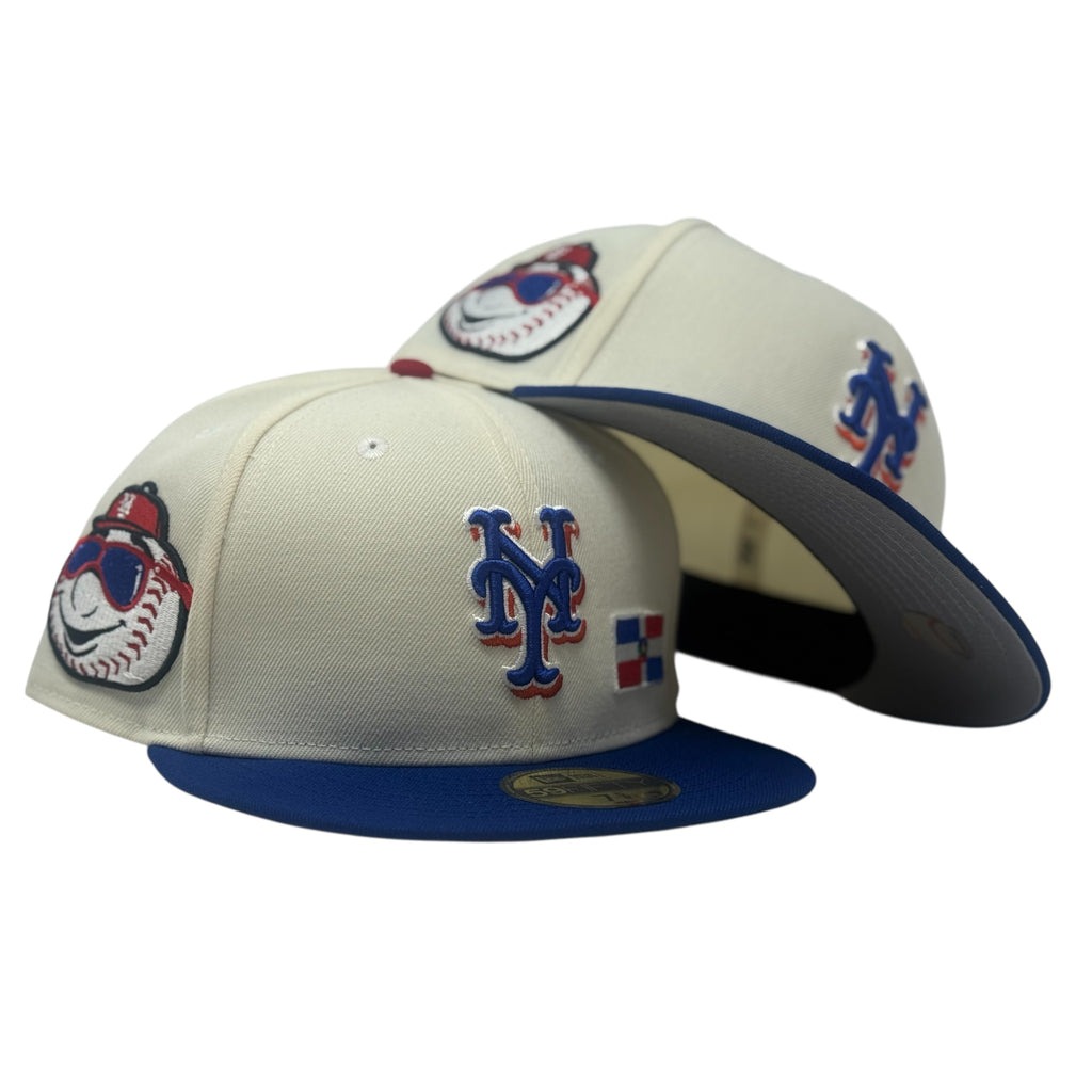 New York Mets Juan Soto Dominican Flag Fitted Hats