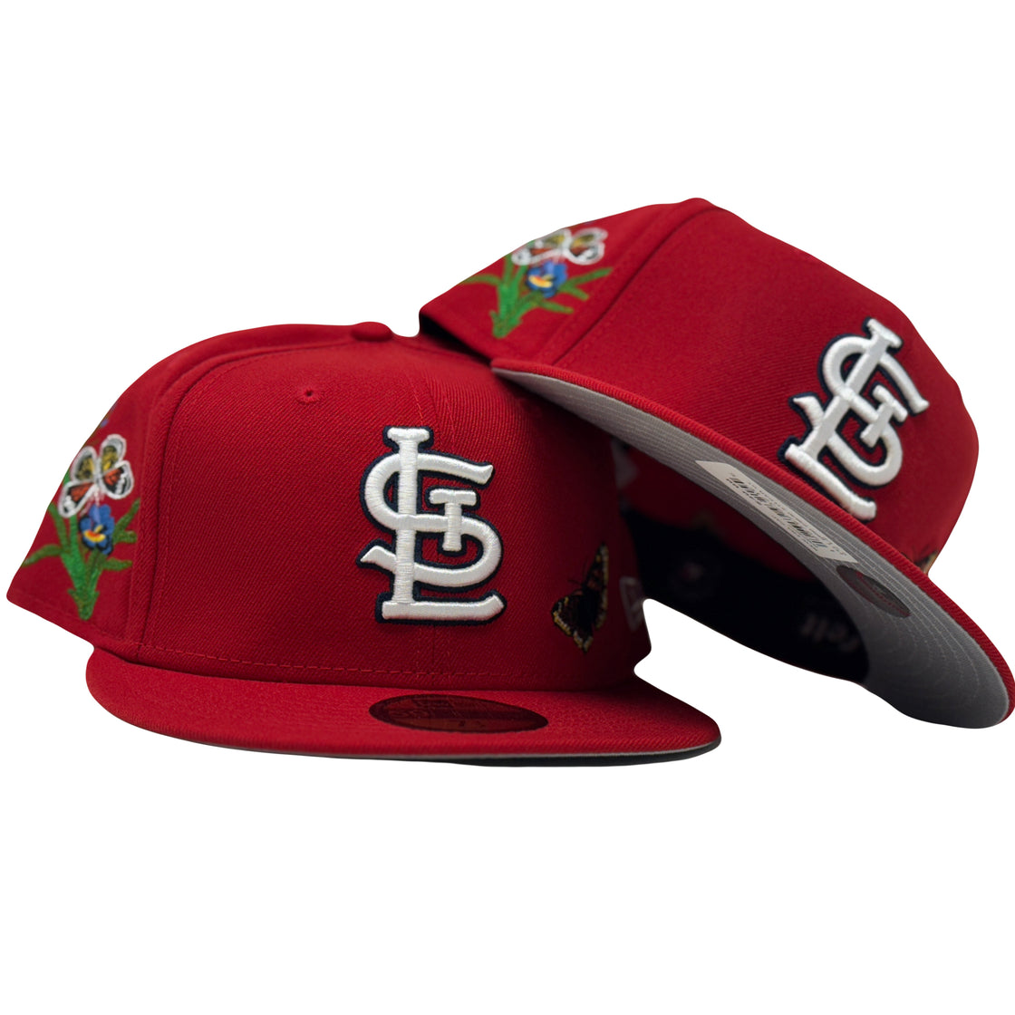 St. Louis Cardinals Butterfly Garden New Era Fitted Hats