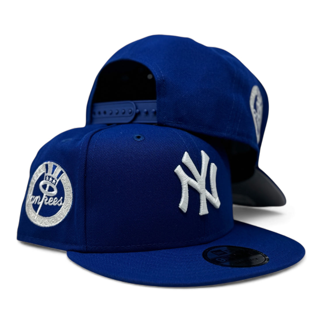 New York Yankees 1962 World Series Snapback Hats-Blue