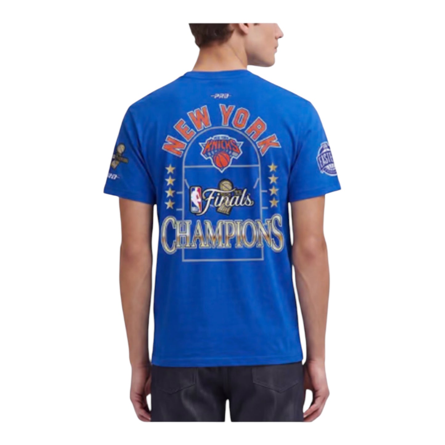 New York Knicks 2026 NBA Championship Po Standard Blue T-shirt