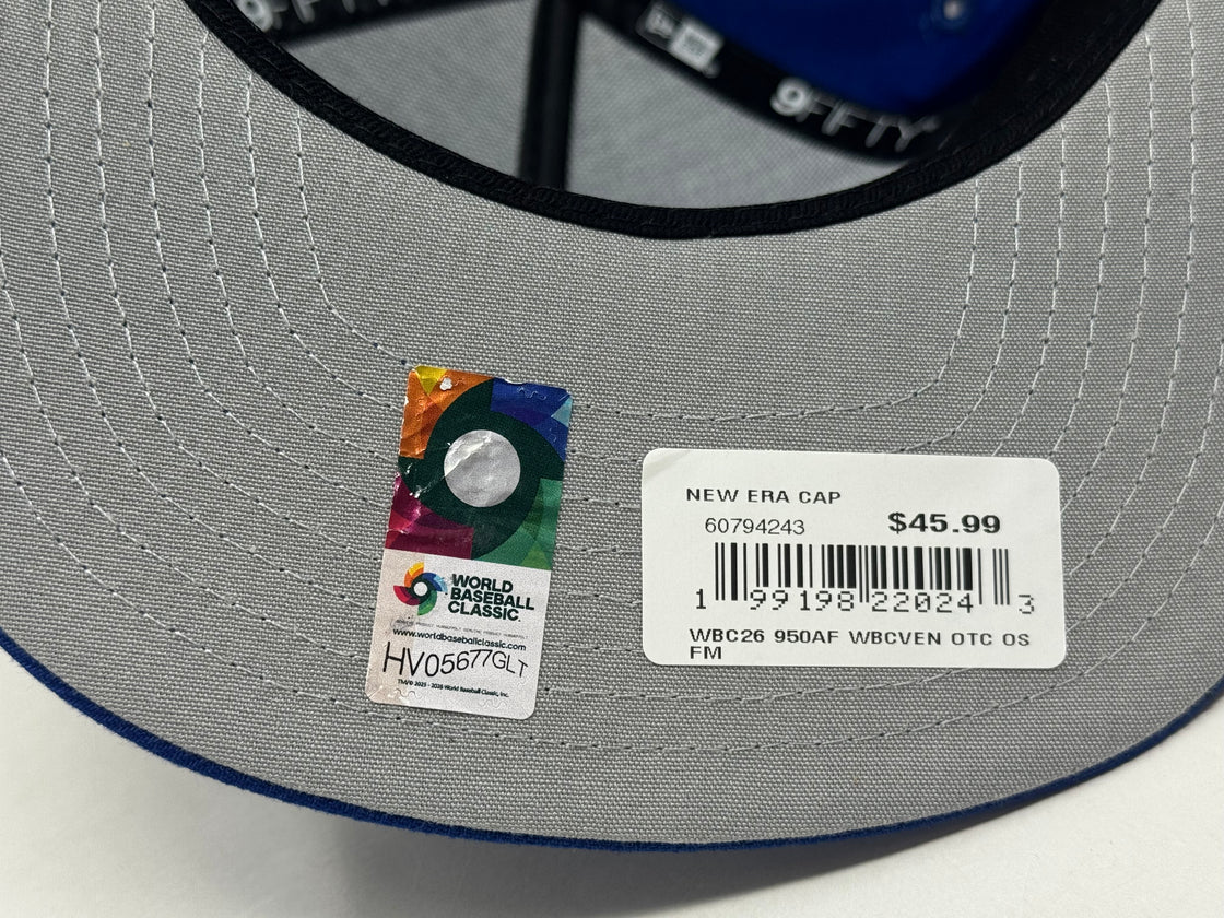 Venezuela 2026 World Baseball Classic 9FIFTY A-Frame Snapback Hat