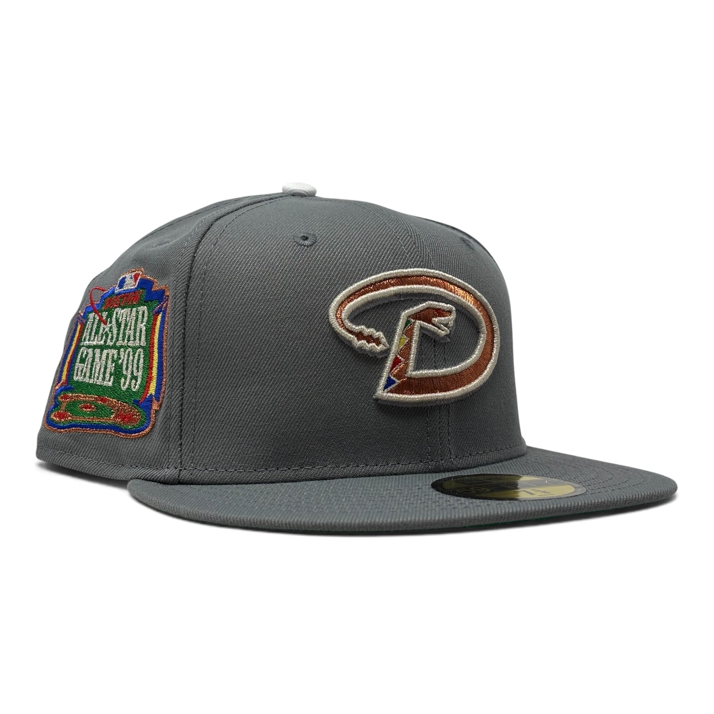 Arizona Diamondbacks 1999 All Star Game Fitted Hats-Storm Gray