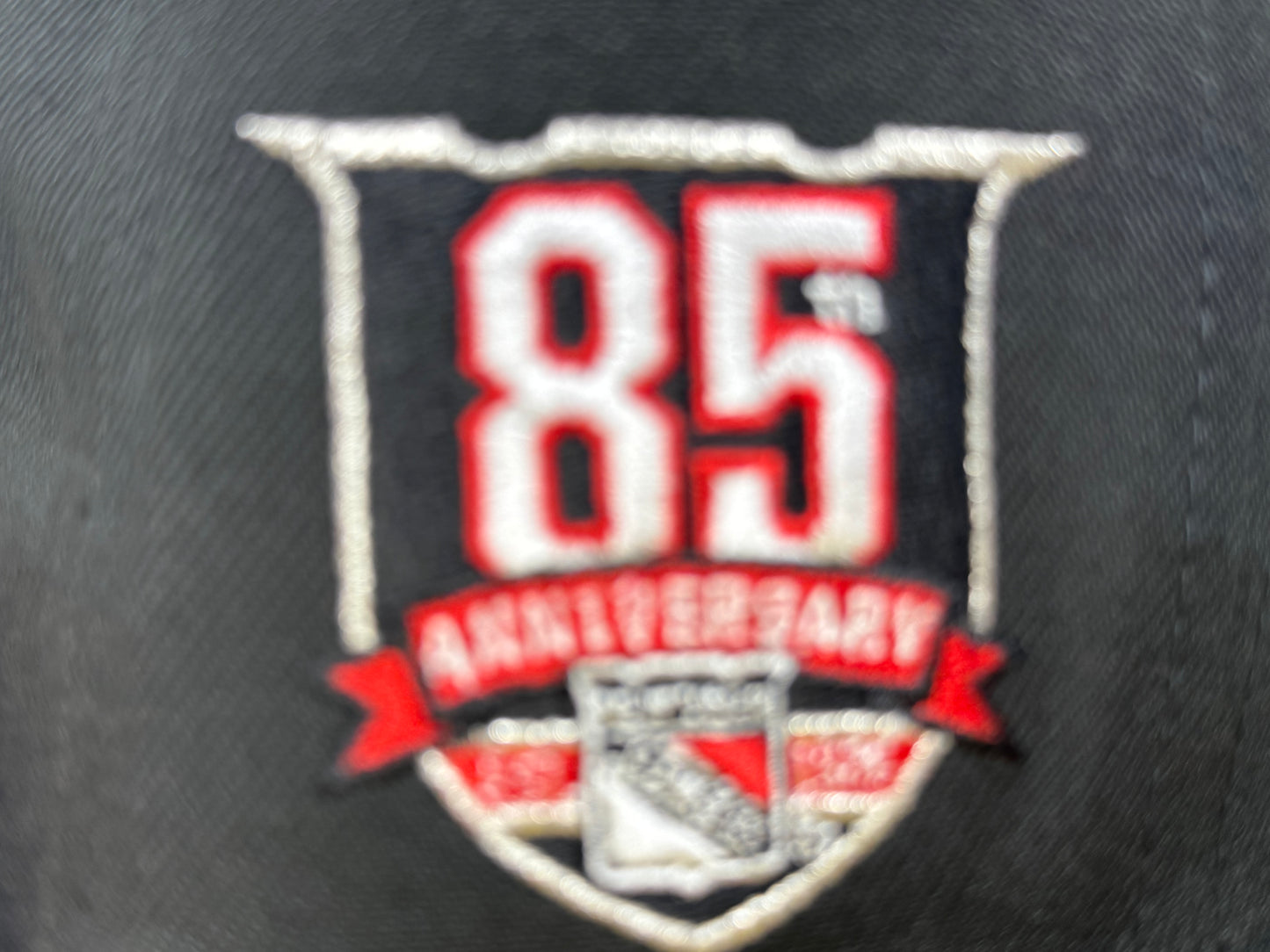 New York Rangers 85th Anniversary Red Brim Fitted Hats