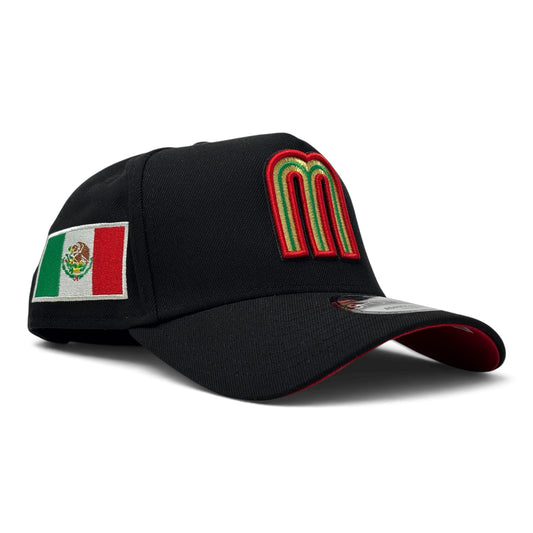 Mexico 2026 World Baseball Classic 9Forty A-Frame Snapback-Black