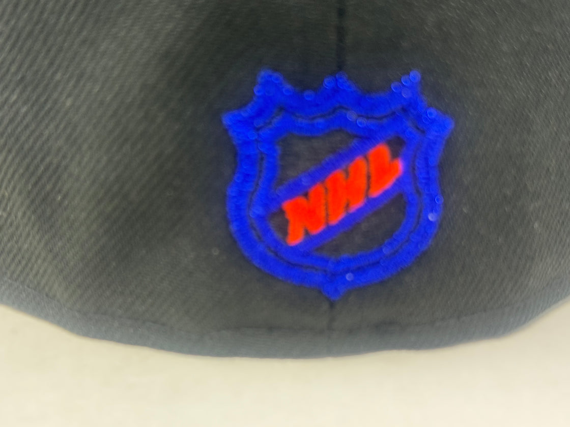 Anaheim Ducks 2007 Stanley Cup Champions Fitted Hats-Black Royal