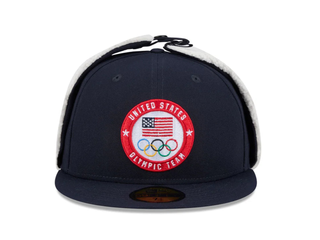 Team USA 2026 Winter Olympics Dog Ear 59FIFTY Fitted